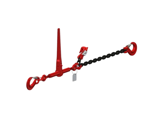 Chaine d'arrimage avec tendeur à cliquet BLOKMI modèle A Ø10mm Lg 3.50m - T.M.U 60 (kN) - IDMAT 1 Chaine d'arrimage BLOKMI modèle A avec tendeur à cliquet Ø6mm Lg 3m LC22 - IDMAT
