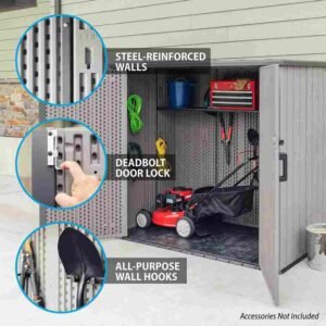 Armoire de rangement extérieur étanche - Lifetime #60331U