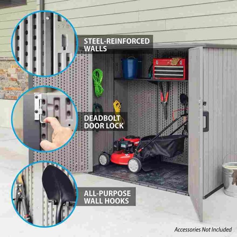 Armoire de rangement extérieur étanche - Lifetime #60331U 2 Armoire de rangement extérieur étanche - Lifetime #60331U