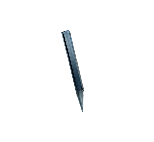 Accessoire pieux pour angle droit ou finition (en option)