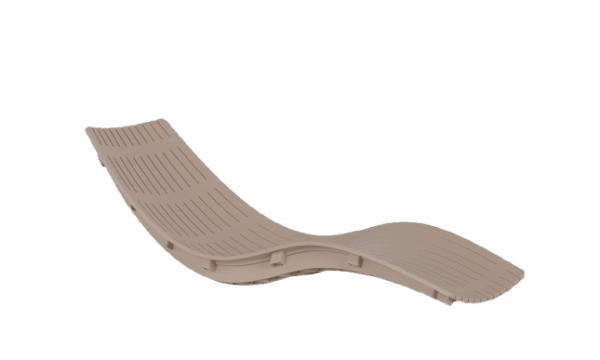 Bain de soleil taupe - Lot de 2 pcs - Havana