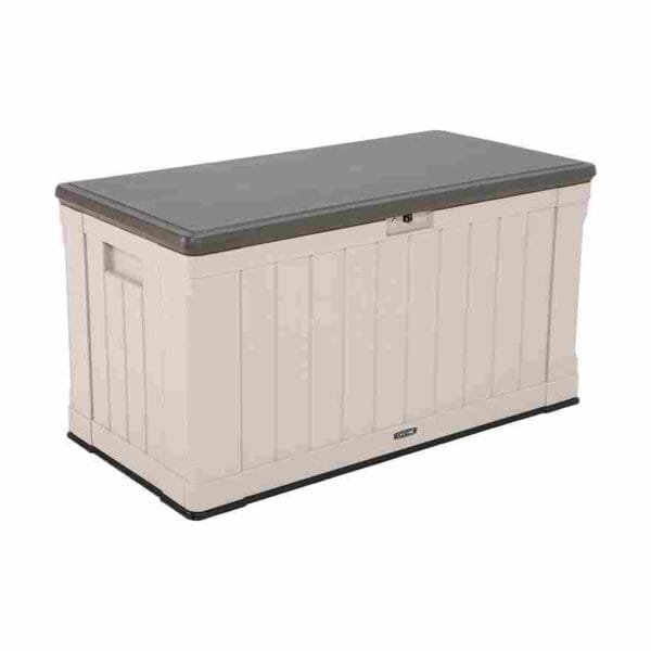 Coffre de rangement de jardin étanche 439L - Lifetime #60186