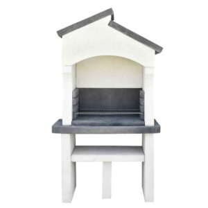 Barbecue moderne en pierre Bastide ton anthracite