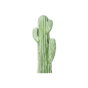 Statue cactus mexicain en pierre 56 cm