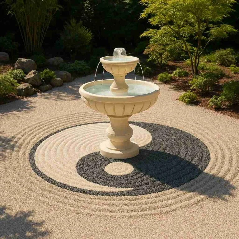 Fontaine Médicis ton ivoire 2 coupes 98 cm 1 Fontaine MEDICIS ton ivoire 2 coupes 98 cm, (Mise en situation générée par IA à titre indicatif - visuel non contractuel)