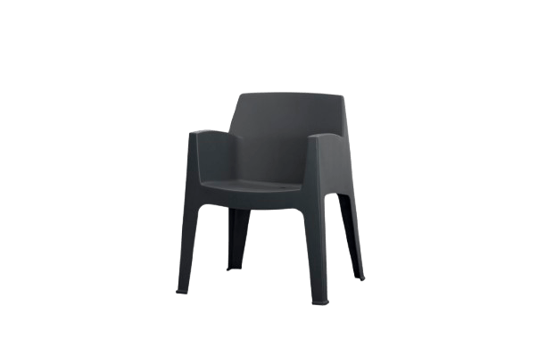 Chaise de jardin plastique Marbella - Lot de 4 2 Chaise de jardin plastique Marbella - Lot de 4
