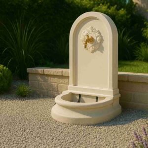 Fontaine Florence ton vieilli 88 cm, (Mise en situation générée par IA à titre indicatif - visuel non contractuel)