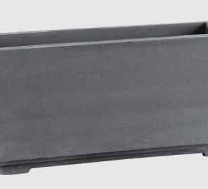 Bac à fleurs moderne 92 cm ton anthracite
