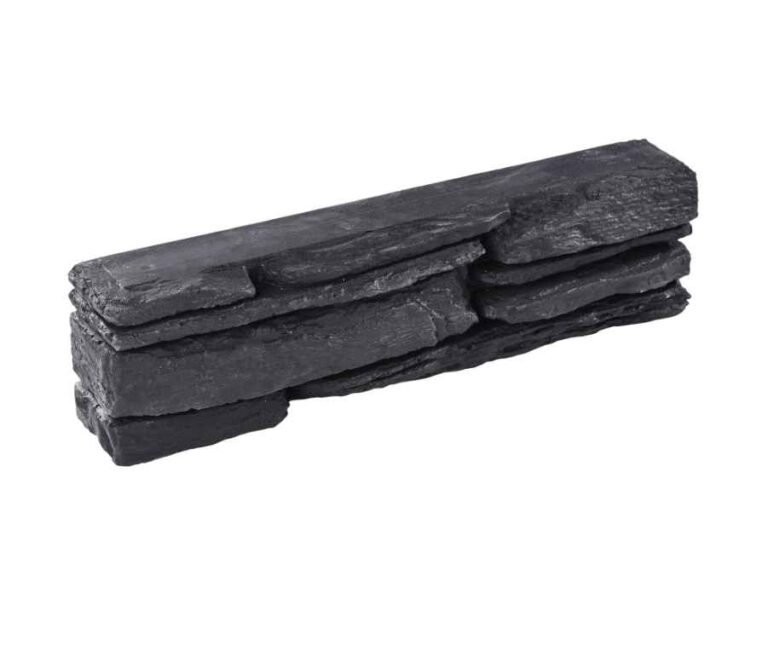 Bloc muret 44 cm St Lary ton ardoise - Lot de 6 unités 1 Bloc muret 44 cm St Lary ton ardoise - Lot de 6 unités