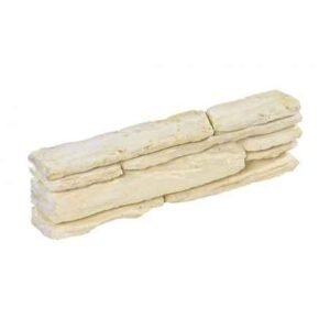 Bloc muret en pierre 44 cm St Lary ton pierre - Lot de 6 unités