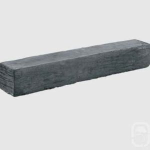 Bordure schiste 50 cm ton ardoise - Lot de 6 unités