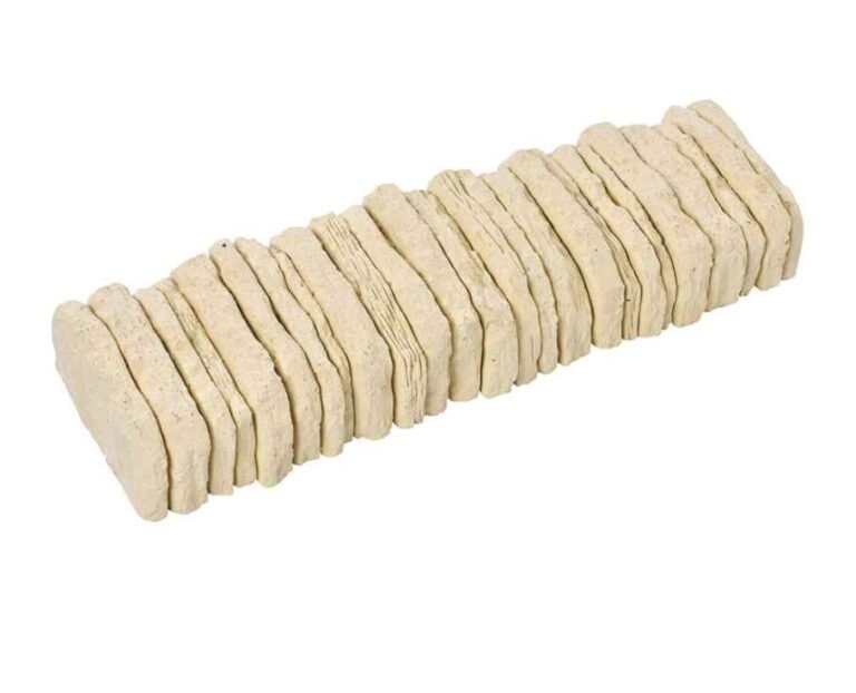 Bordure ton pierre Iraty 45 cm - Lot de 6 unités 1 Bordure ton pierre Iraty 45 cm ton pierre - Lot de 6 unités