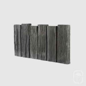 Bordurette schiste ton ardoise 50 cm - Lot de 6 unités