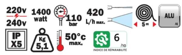 RX1 INFORMATION PRODUIT caractéristiques
