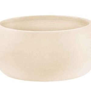 Vase blanc rond Nova ton blanc Ø 60 cm