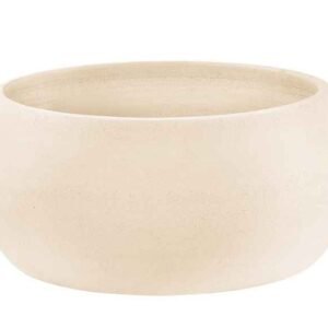 Vase boule Nova ton blanc Ø 40 cm