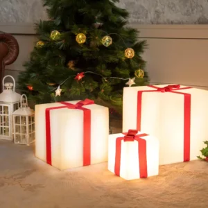 Cadeau led lumineux de Noël disponible en 20 cm - 32 cm - 40 cm