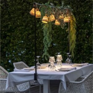 Décoration extérieure avec lampe sans fil design Luxe Diamond D0107
