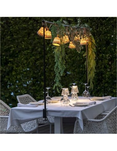 Décoration extérieure avec lampe sans fil design Luxe Diamond D0107