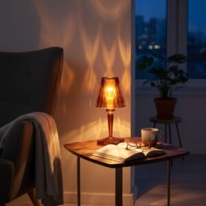 Lampe de table rechargeable sans fil Paloma - Lot de 2 - Ambiance lecture