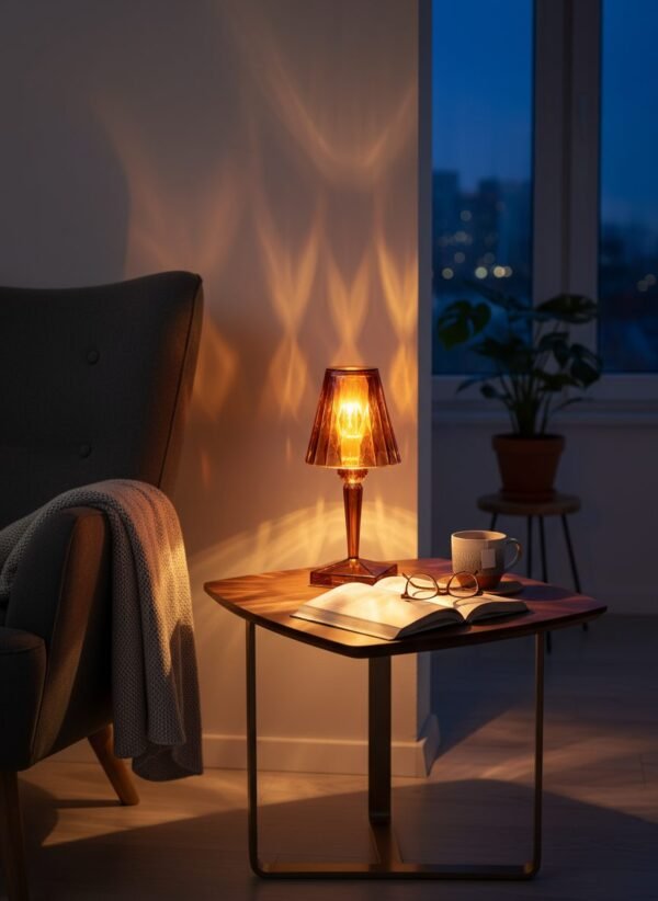 Lampe de table rechargeable sans fil Paloma - Lot de 2 - Ambiance lecture