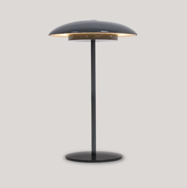 Lampe sans fil LED gris anthracite Sardaigne - Lot de 2