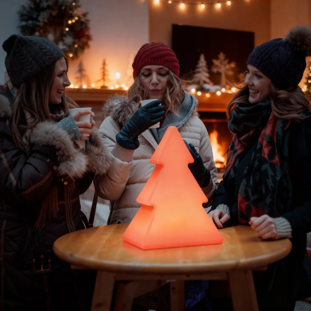 Sapin lumineux à led Noël 40 cm bar