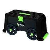Agenouilloir de jardin tabouret chariot 4 en 1 - Ribimex 5 Image principale de l'agenouilloir PRAGENP4R, représentation du produit multifonctionnel 4 en 1 sur roues.