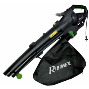 Aspirateur broyeur souffleur électrique PRASB3000 avec grand sac de récupération