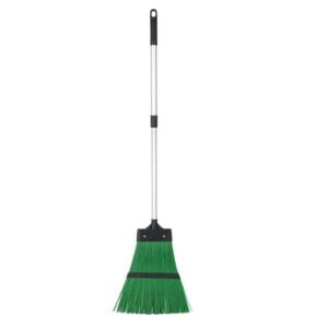 Image principale d'un balai à manche télescopique aluminium PRBAL. Design ergonomique, poils rigides et manche extensible.