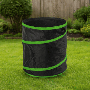 Image principale du sac à déchets végétaux Pop Up Bag de 160 litres, modèle PRSAC160, montrant sa structure autoportante sur la pelouse.