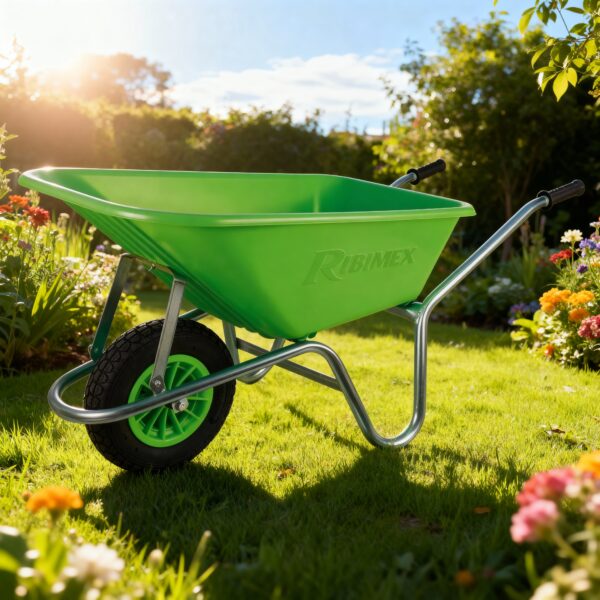 Brouette de jardin en plastique 100L - Ribimex