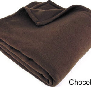 Image principale de la couverture polaire 160x220cm chocolat, référence C0238CHOCO.