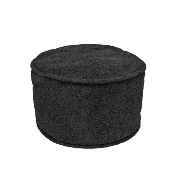 Image principale du pouf en tissu gris D0117-A pour intérieur