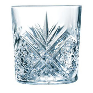 Illustration du verre gobelet Broadway forme basse 30cl, référence V0143, verres à whisky vintage.