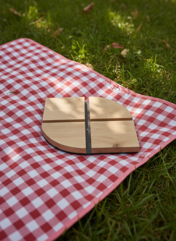 Dessous de plat bois design sur nappe en plein air - Diamond, MTR-2075122