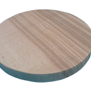 Dessous de plat rond bois chêne massif MTR-2072120, image principale.