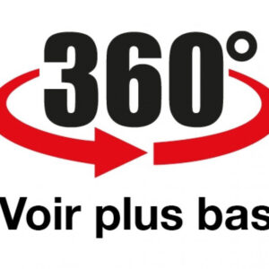 360 degrés vue produit Agrafeuse électrique clouseuse PRBAT20/AGR