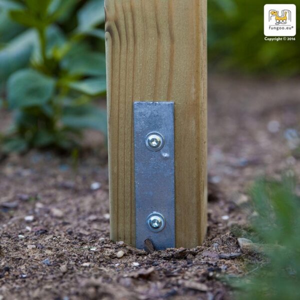 Ancrage au sol en bois de l'aire de jeux en bois FUNGOO OPTIMIZER référence 8510PK.