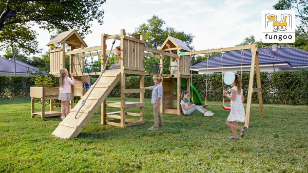 Aire de jeux en bois FUNGOO OPTIMIZER 8510PK - image principale