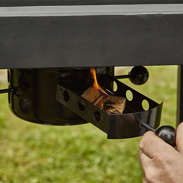 Système d'allumage rapide du barbecue à charbon en fonte EASY 60, référence CH042T.