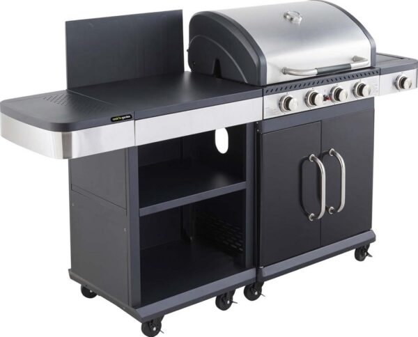 Image principale du barbecue avec desserte FIDGI 4, référence COAM064SBI