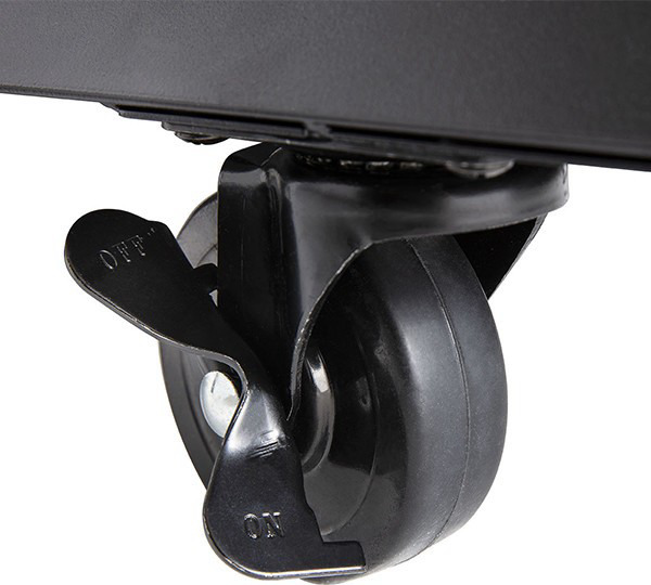 Roue multidirectionnelle du barbecue fidgi 4 avec système de verrouillage, référence produit AM064SBI.