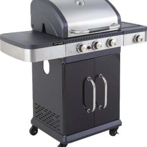 Image principale du barbecue gaz avec desserte FIDGI 3, réference produit COAM063SBI