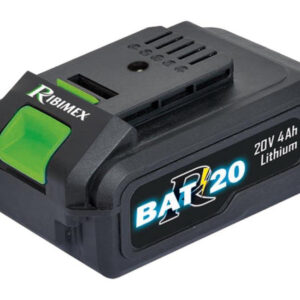 Image principale de la Batterie 20V 4Ah PRBAT20/4 montrant la conception compacte et les caractéristiques de puissance.