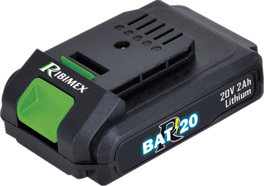 Batterie 20V 2Ah R-BAT20 - Ribimex 2 Batterie Ribimex PRBAT20/2 20V 2Ah Lithium - image principale