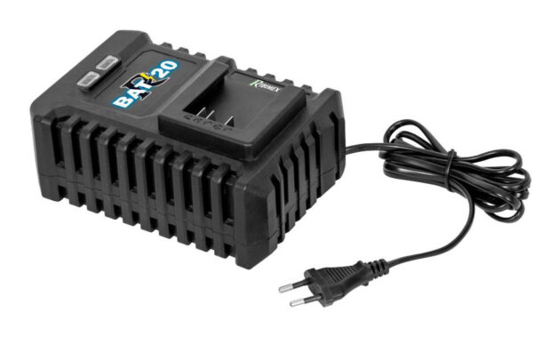 Chargeur ultrarapide Ribimex R-bat20 4 ampères avec témoin de charge, référence PRBAT20/CHURA