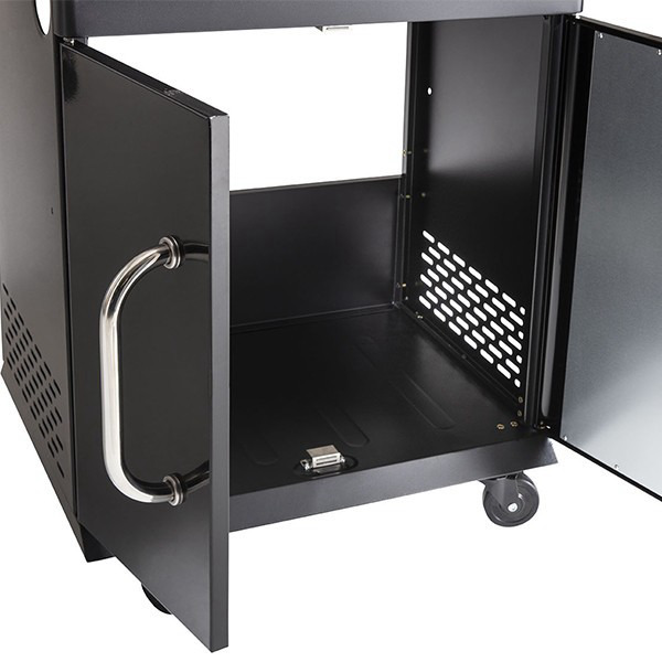 Intérieur du rangement inférieur du meuble évier cuisine extérieure Evier Fidgi - Desserte, référence WT031T