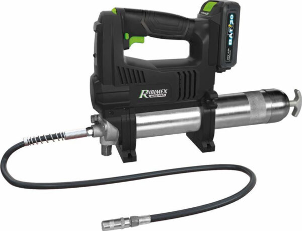 Pompe à graisse professionnelle sur batterie R-bat20, image principale du produit PRBAT20/GR