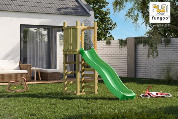Toboggan enfant FUNGOO LIGHT 8330PK en extérieur, vue principale
